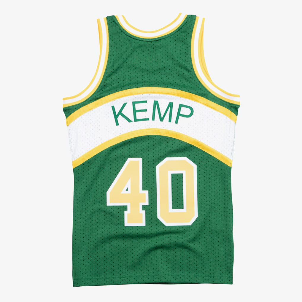 Seattle SuperSonics Retro (1994) - Shawn Kemp #40