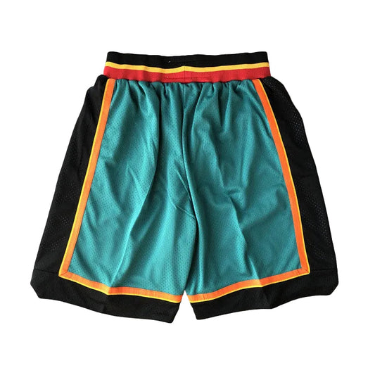 Detroit Pistons 1998 Retro Shorts - Design 2
