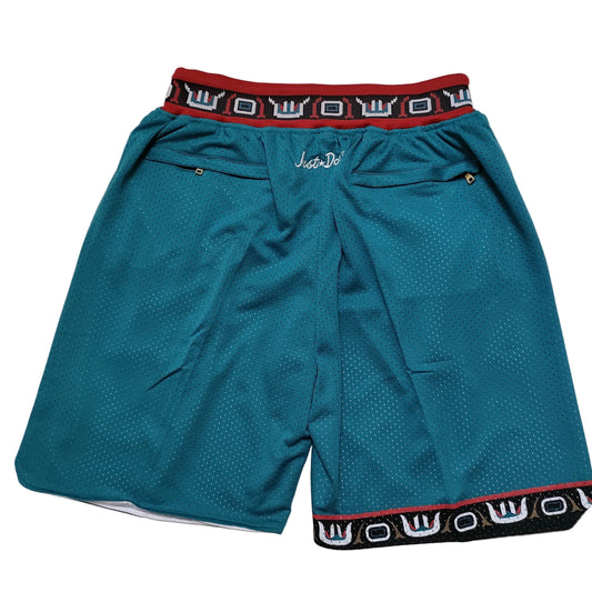 Memphis Grizzlies 1998 Retro Shorts - Design 3