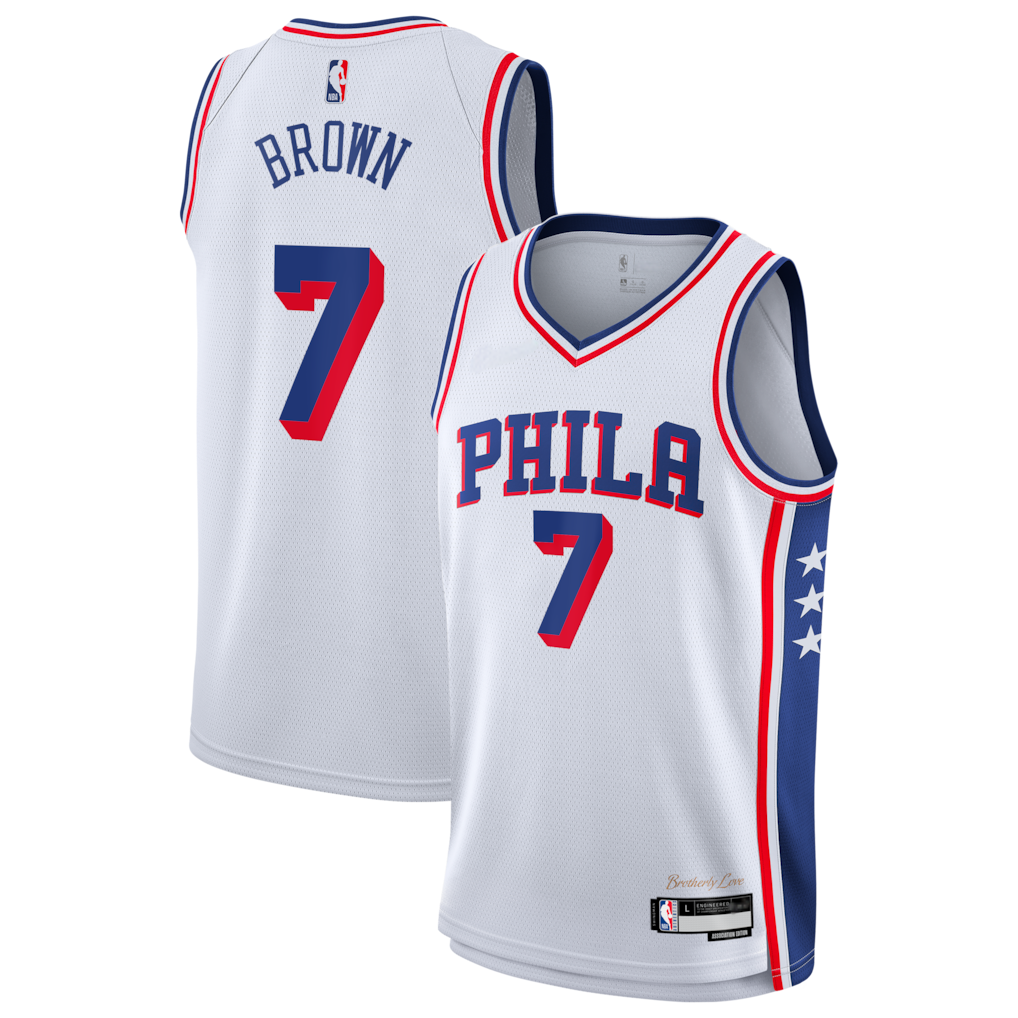 Philadelphia 76ers Association (Current) - Jaylen Brown #7