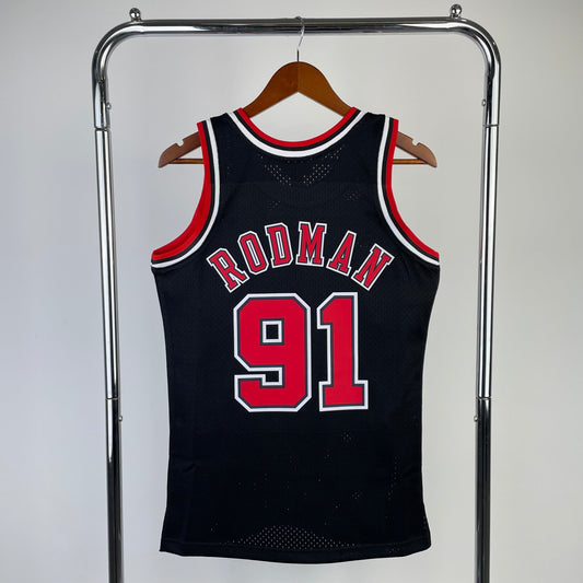 Chicago Bulls 1997 Retro Jersey - Dennis Rodman #91 - Design 1