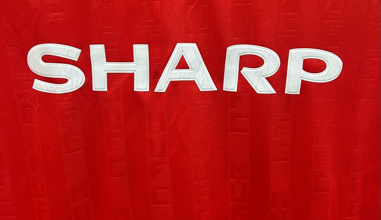 Man's Retro Jersey Manchester United Team Home - 1988/1990