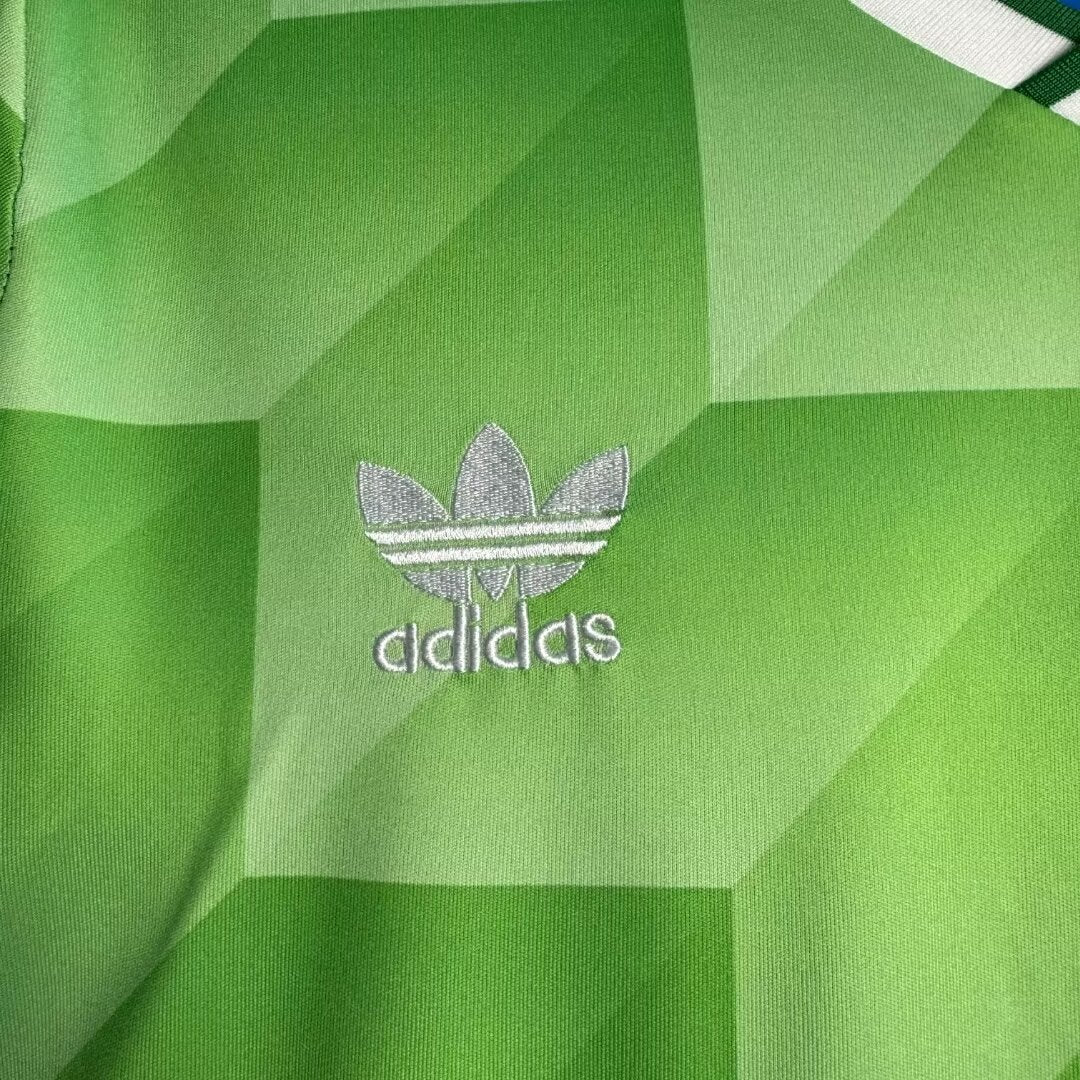Man's Retro Jersey Germany National Team Light Green - 1998