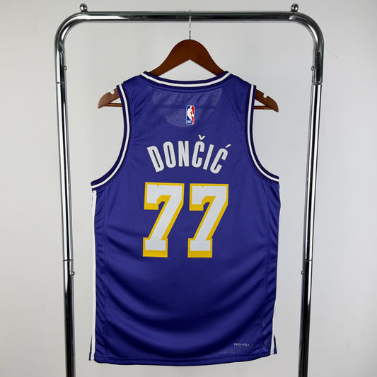 Los Angeles Lakers 25/26 Statement Jersey - Luka Doncic #77