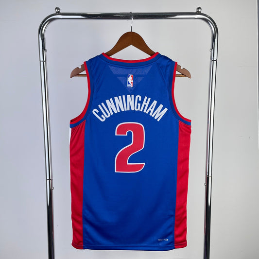 Detroit Pistons 25/26 Icon Jersey - Cade Cunningham #2