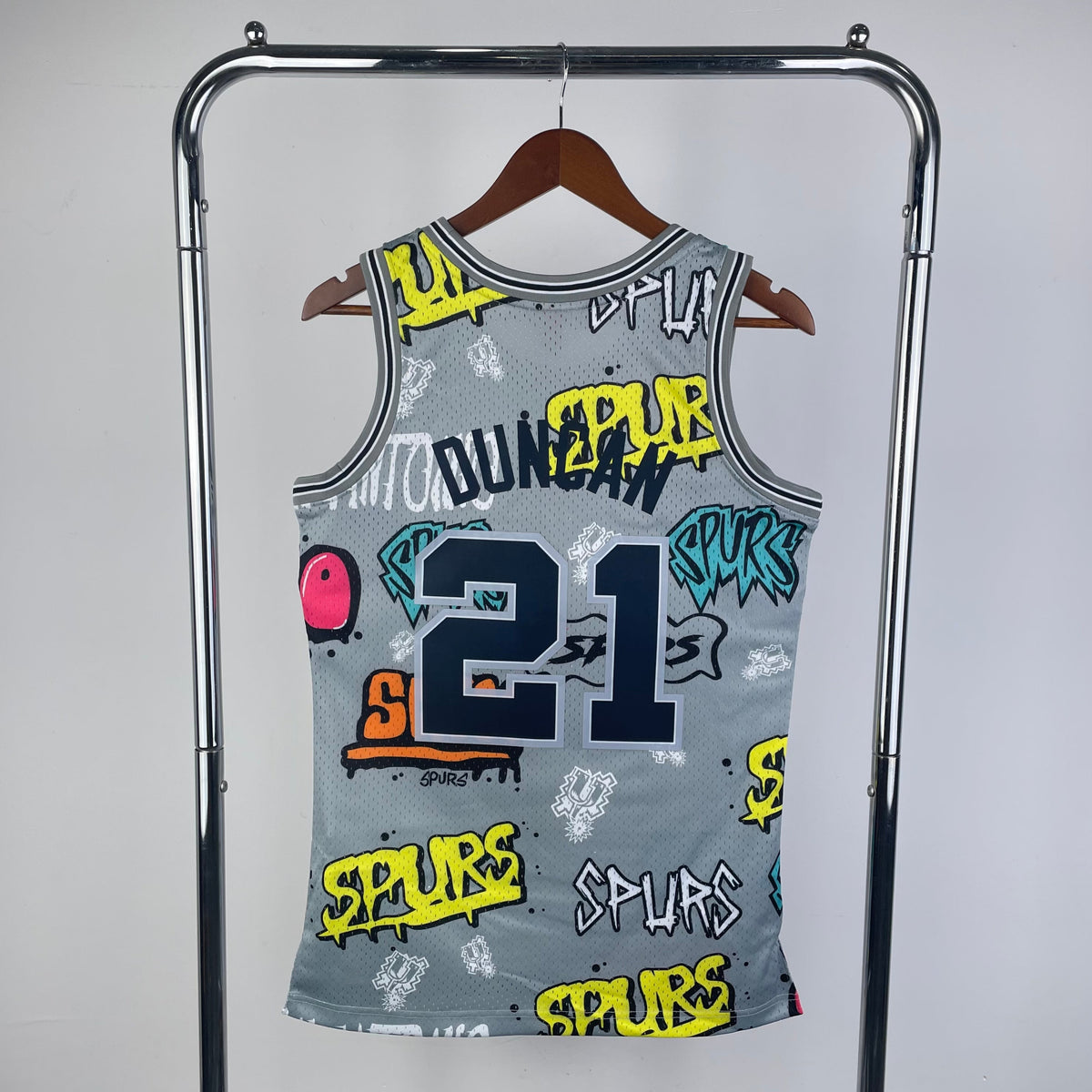 San Antonio Spurs Retro (1998) - Tim Duncan #21