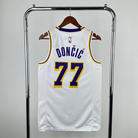 Los Angeles Lakers 25/26 Association Jersey - Luka Doncic #77