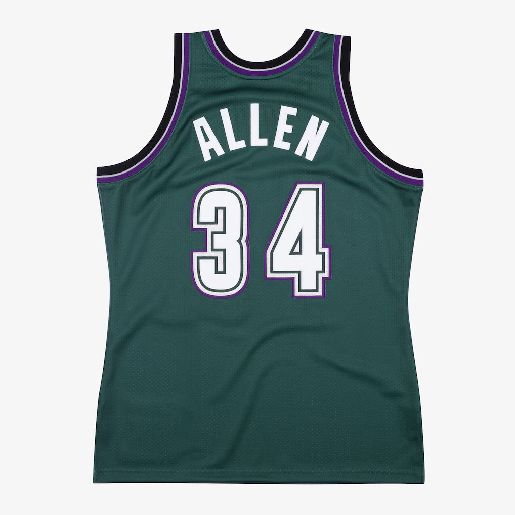 Milwaukee Bucks Retro (1996) - Ray Allen #34