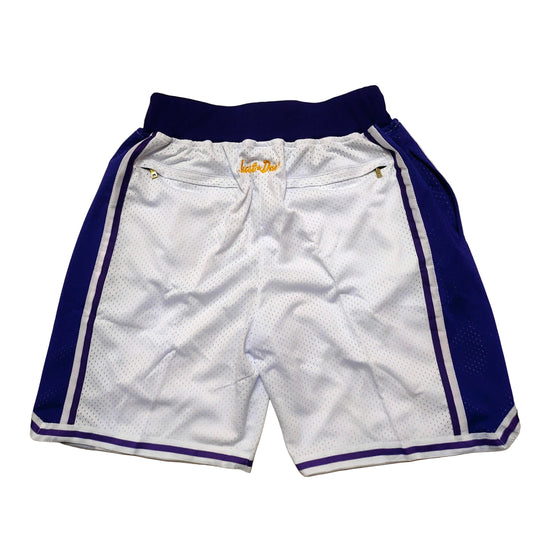 Los Angeles Lakers 1996 Retro Shorts - Design 1