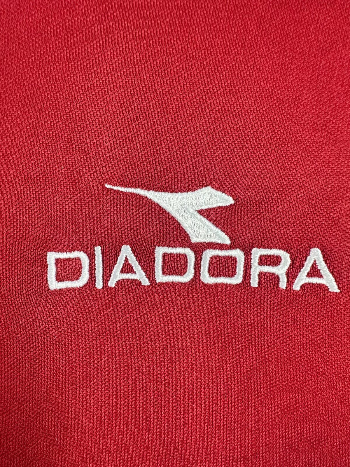 Man's Retro Long Sleeve Roma Team Home - 1998/99