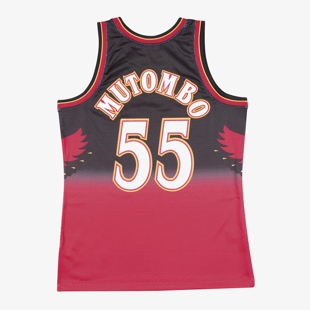 Atlanta Hawks Retro (1996) - Dikembe Mutombo #55