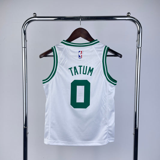 Boston Celtics Association Jersey - Jayson Tatum #0 (Kids)