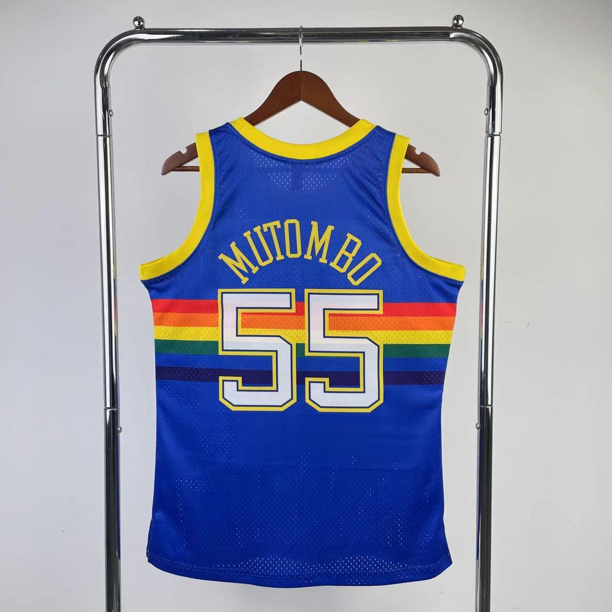 Denver Nuggets Retro (1991) - Dikembe Mutombo #55