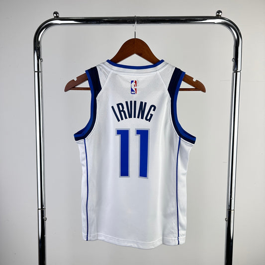 Dallas Mavericks Association Jersey - Kyrie Irving #11 (Kids)