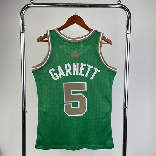 Boston Celtics 2007 Retro Jersey - Kevin Garnett #5 - Design 2