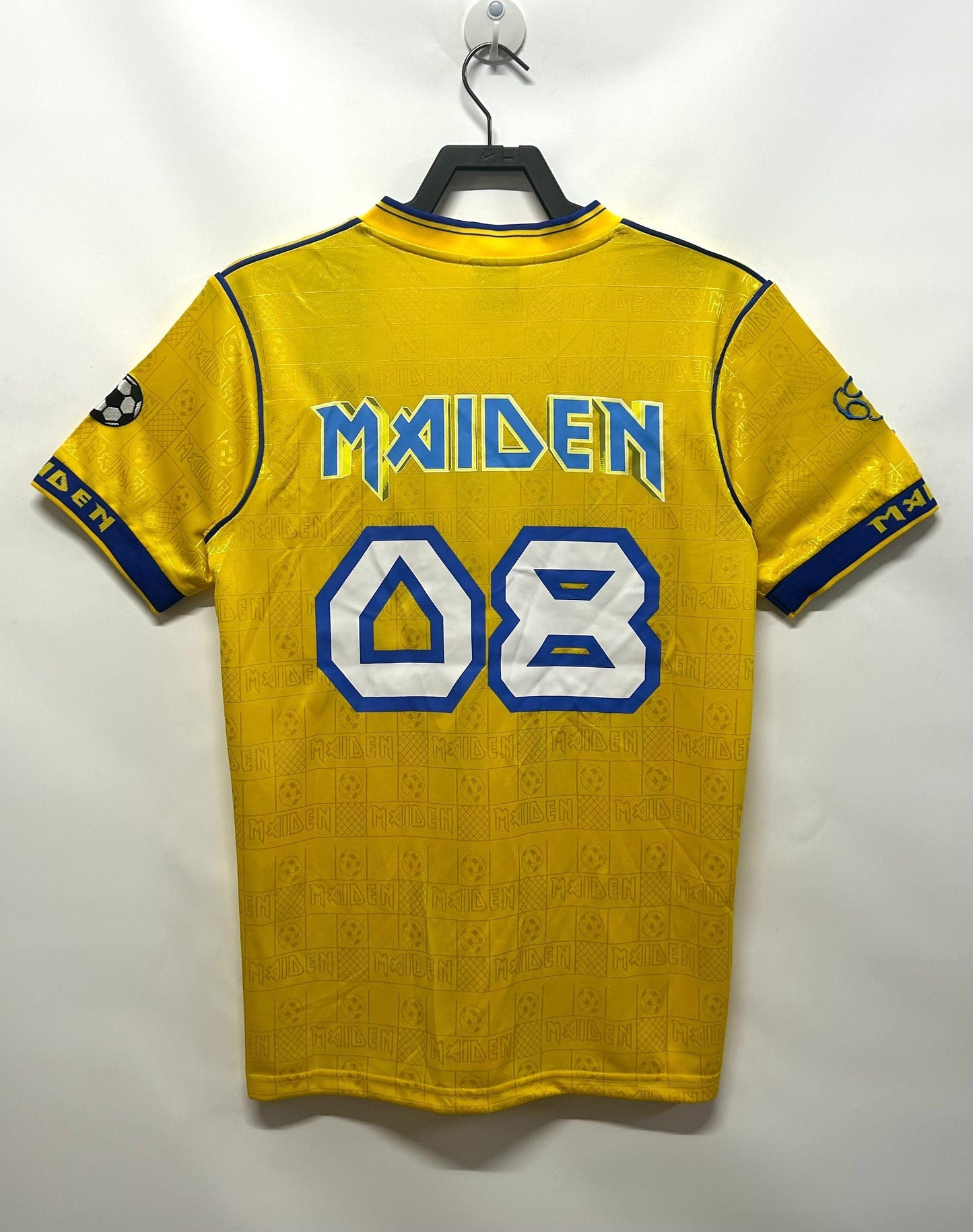 Man's Retro Jersey West Ham Team Yelloy - 2008