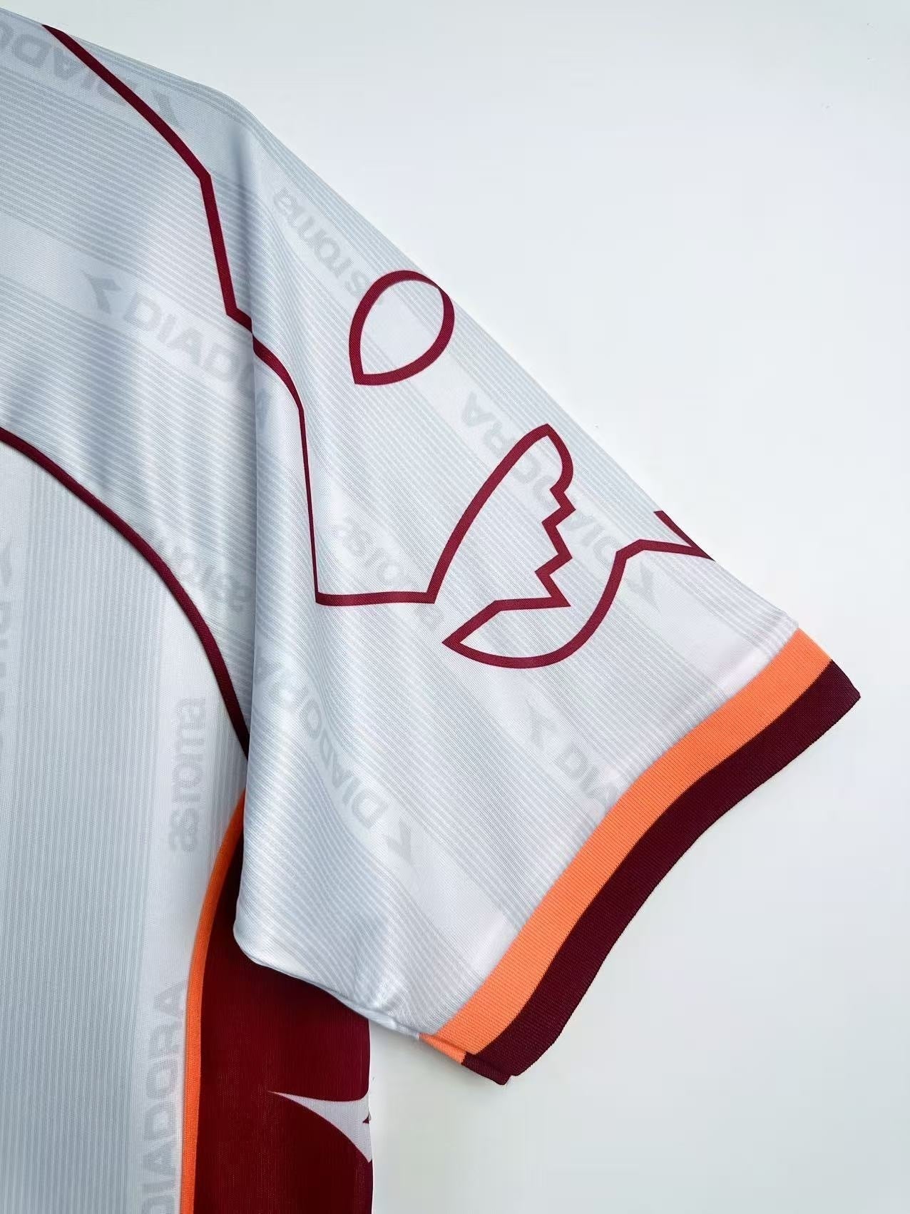 Man's Retro Jersey Roma Team Away - 1999/00