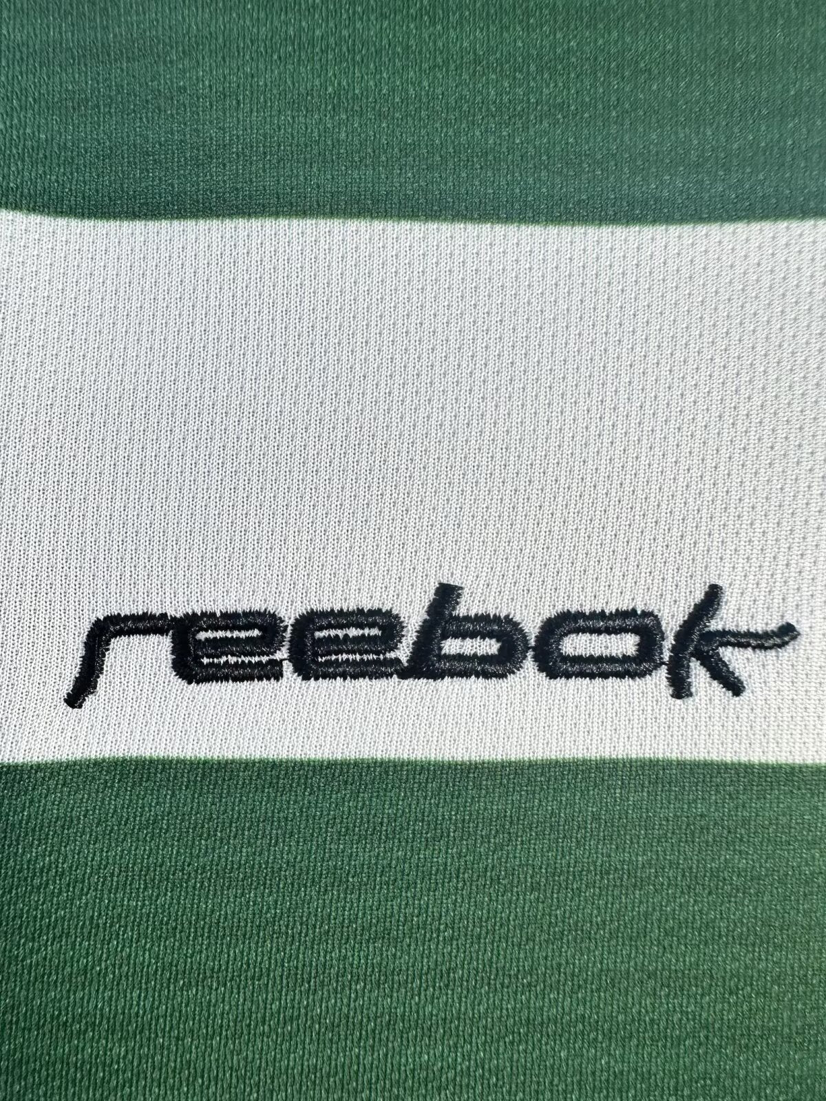 Man's Retro Long Sleeve Lisboa Team Home - 2001/03