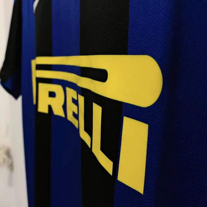 Man's Retro Jersey Internazionale Milano Team Champions League Home - 2008/09