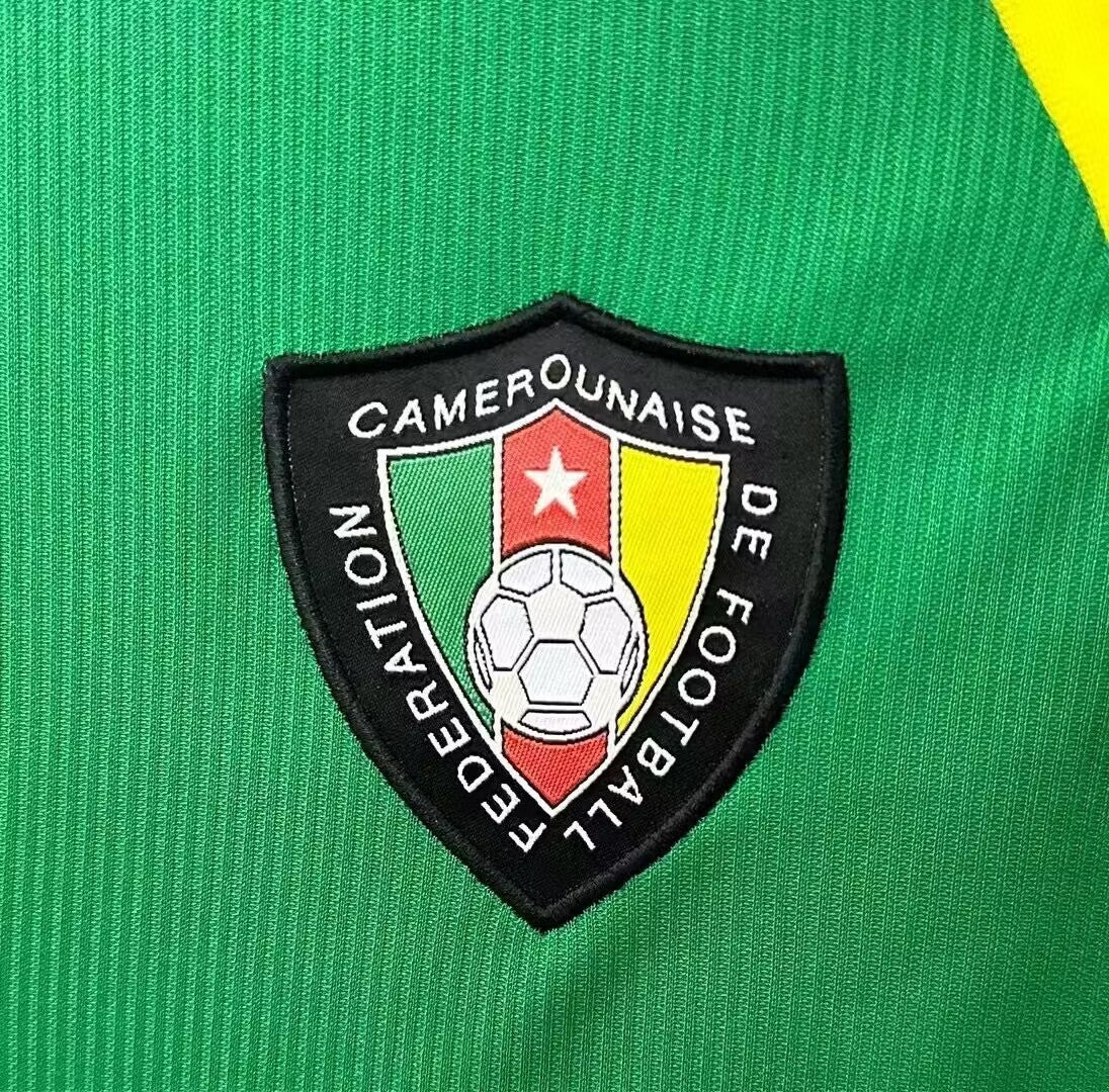 Man's Retro Jersey Cameroon National Team - 1998