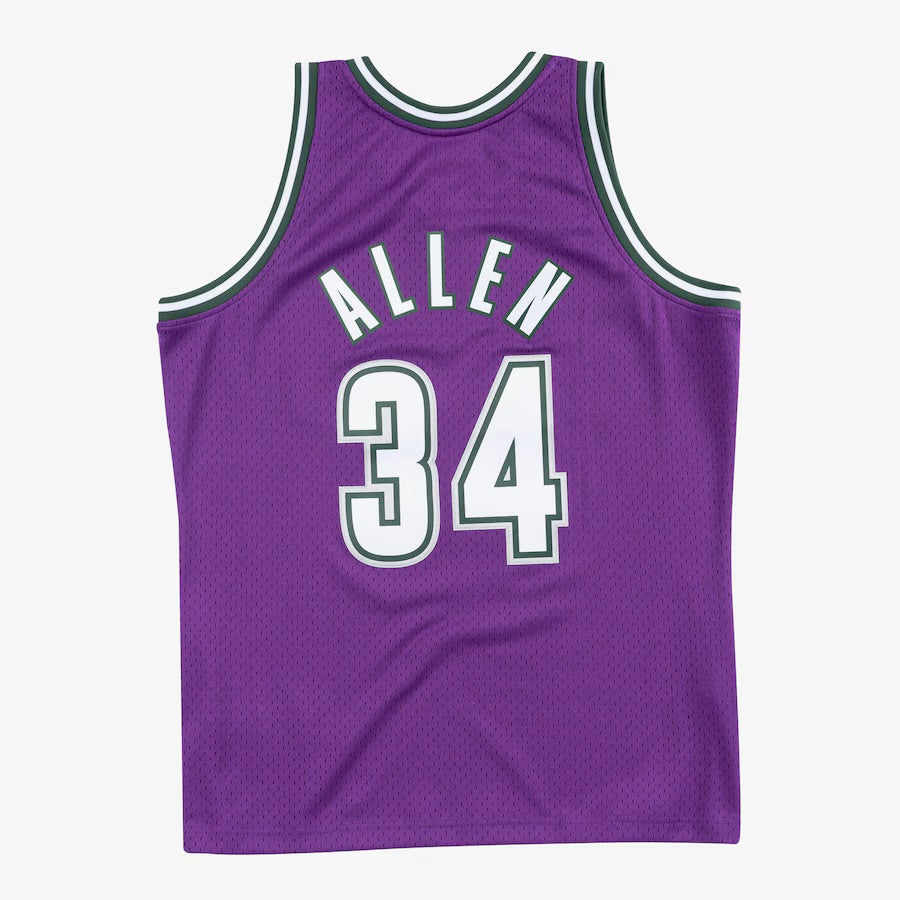 Milwaukee Bucks Retro (2000) - Ray Allen #34