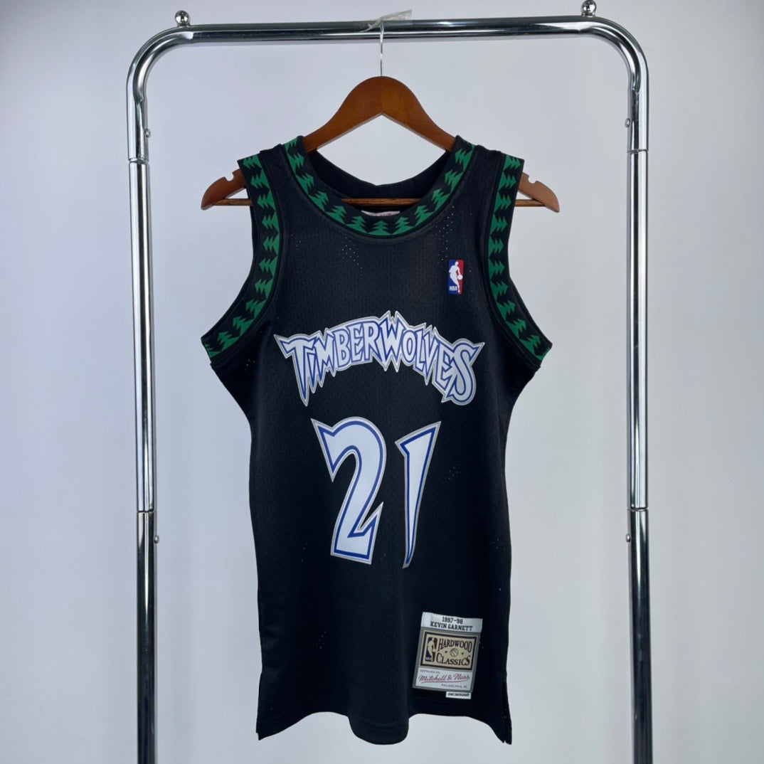 Minnesota Timberwolves Retro (1997) - Kevin Garnett #21