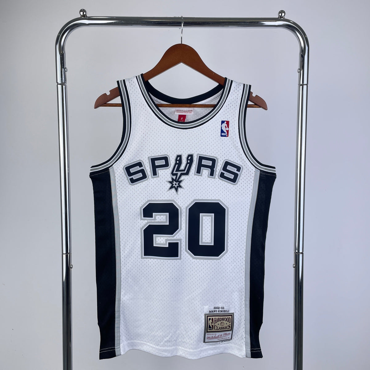 San Antonio Spurs Retro (2002) - Manu Ginobili #20