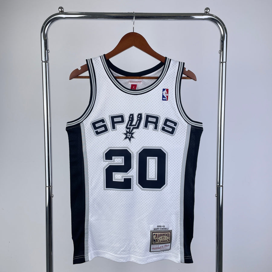San Antonio Spurs Retro (2002) - Manu Ginobili #20