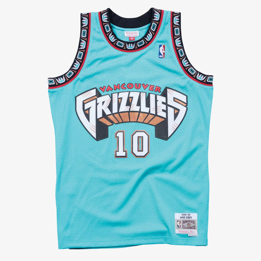 Vancouver Grizzlies Retro (1998) - Mike Bibby #10