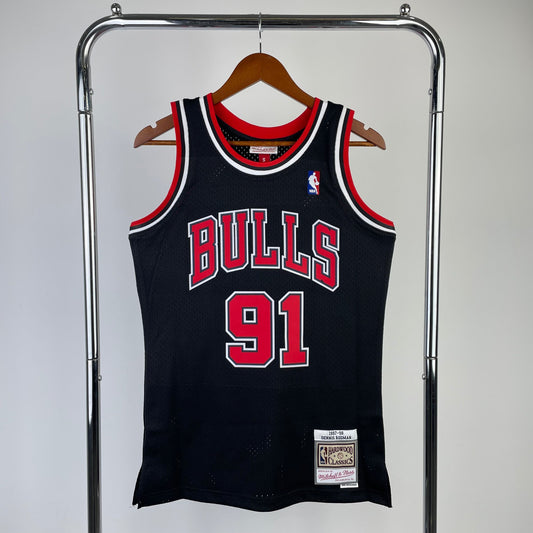 Chicago Bulls 1997 Retro Jersey - Dennis Rodman #91 - Design 1