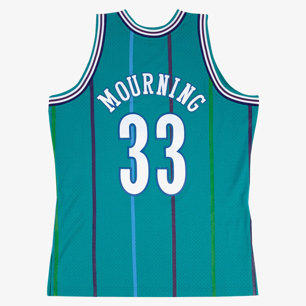 Charlotte Hornets Retro (1992) - Alonzo Mourning #33