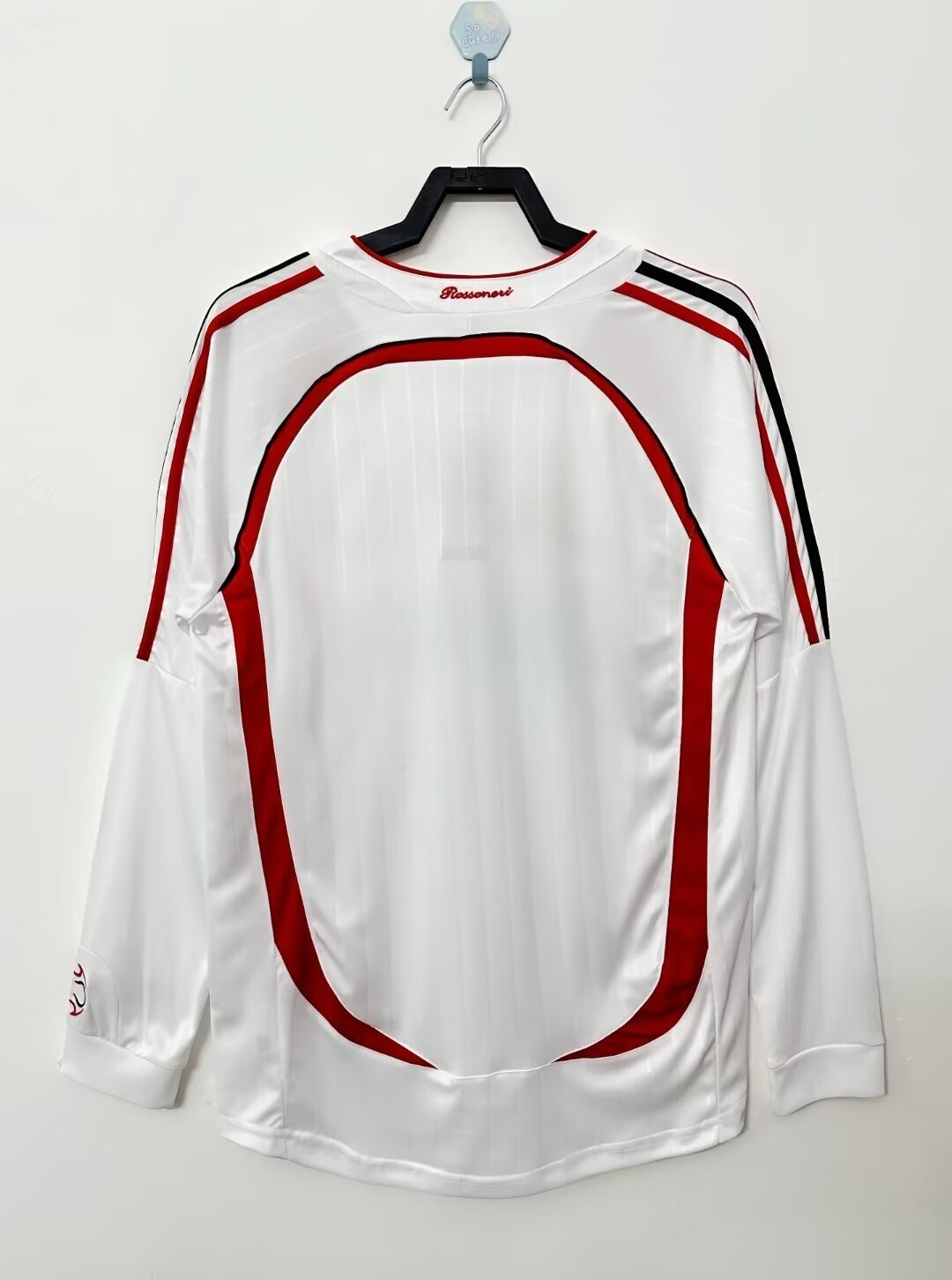 Man's Retro Long Sleeve Milan Team - 2006/07