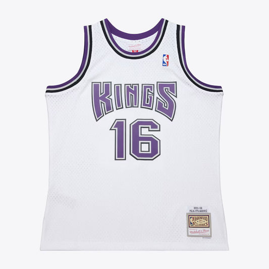 Sacramento Kings 2001 Retro Jersey - Peja Stojakovic #16 - Design 1