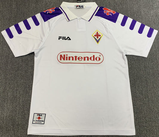 Man's Retro Jersey Fiorentina Team Away - 1998/99