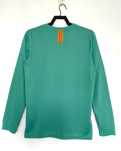 Man's Retro Long Sleeve Barcelona Team Away - 2010/11