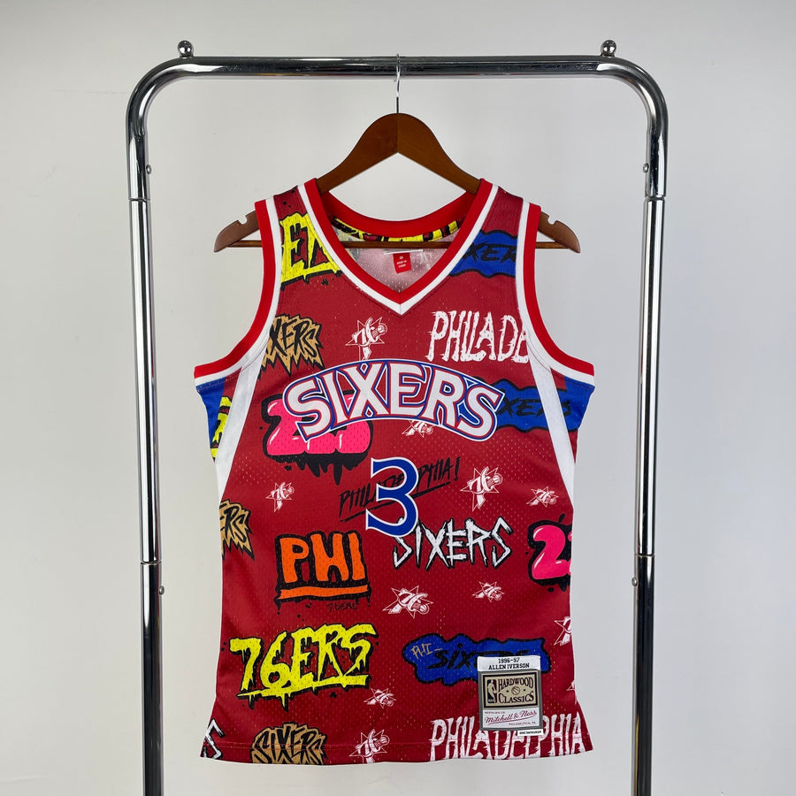 Philadelphia 76ers Retro (1996) - Allen Iverson #3