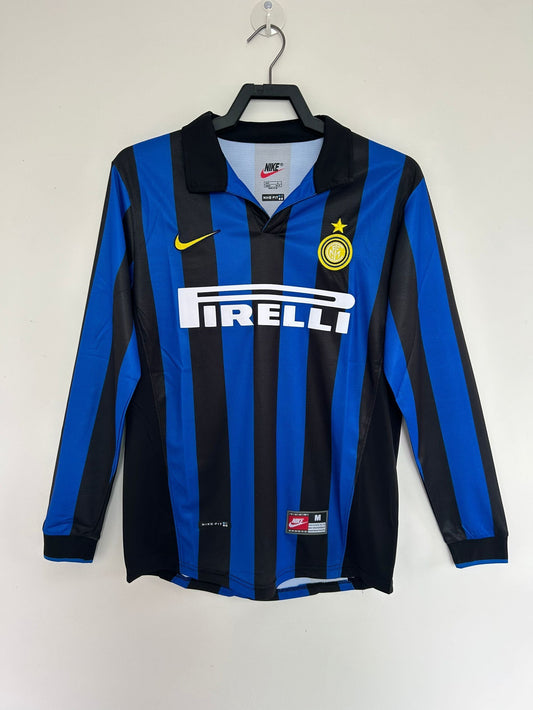 Man's Retro Long Sleeve Internazionale Milano Team - 1998/99