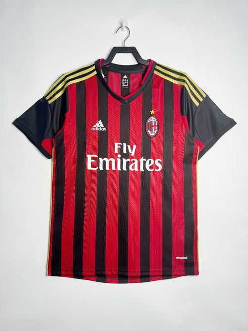 Man's Retro Jersey Milan Team Home- 2013/2014