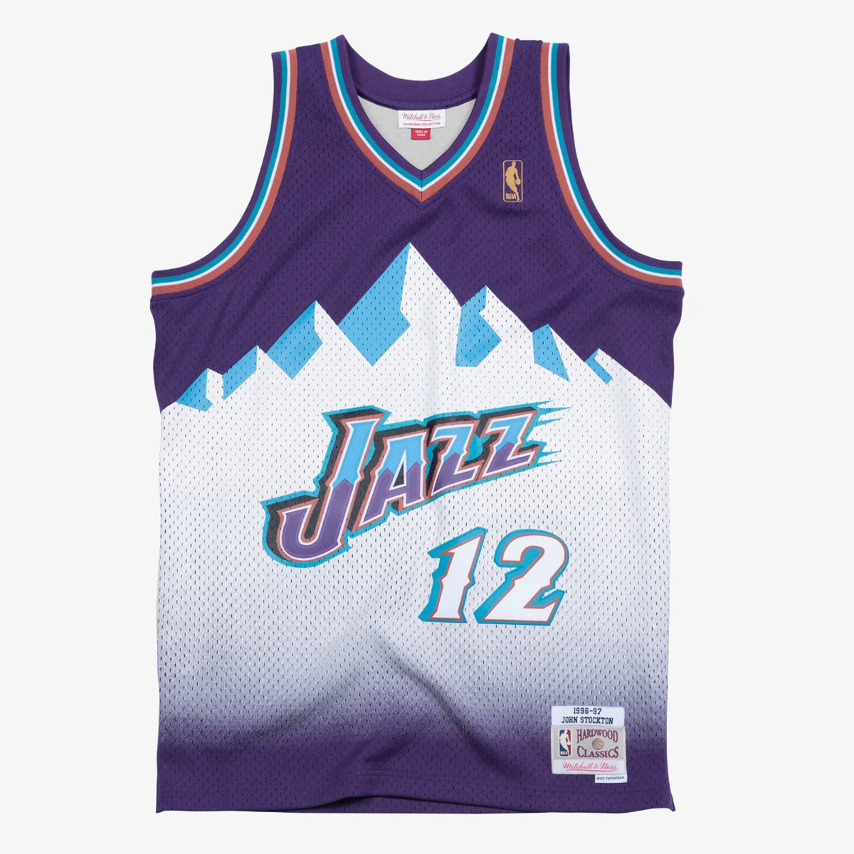 Utah Jazz Retro (1996) - John Stockton #12
