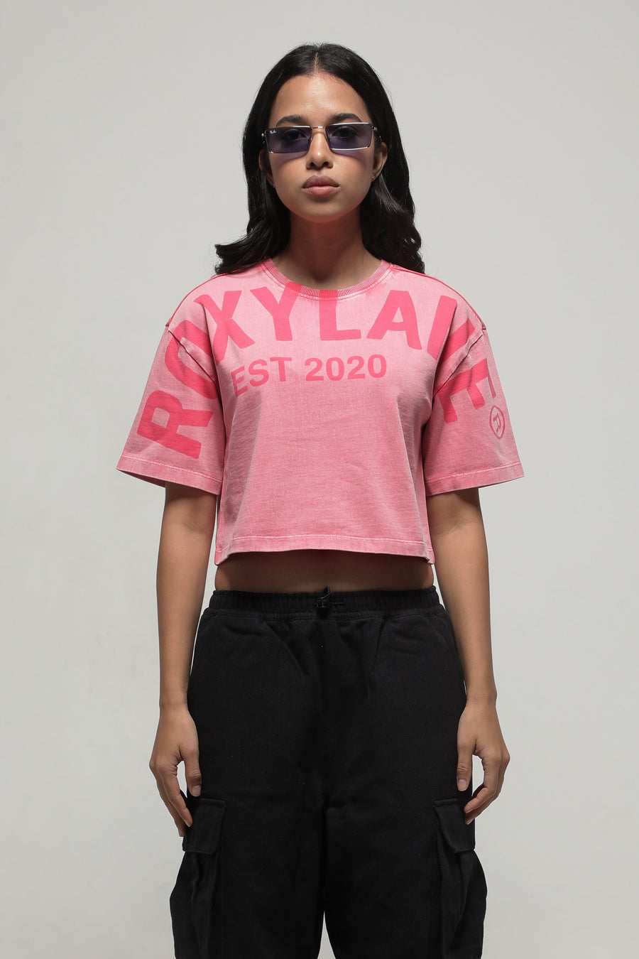 RX Pink Dust Crop Top