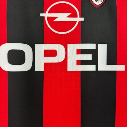 Man's Retro Jersey Milan Team Home- 2000/2002