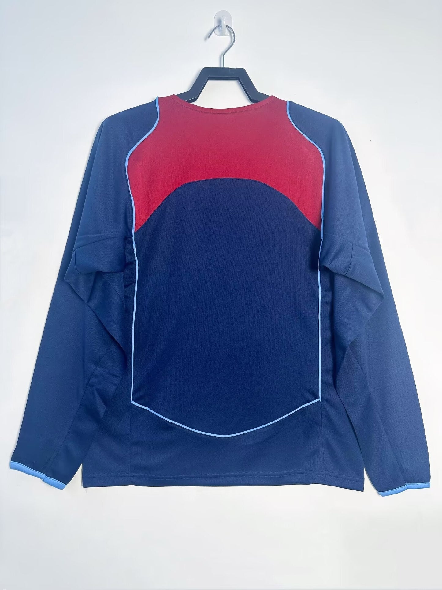 Man's Retro Long Sleeve Atlético de Madrid Team Away - 2004/05