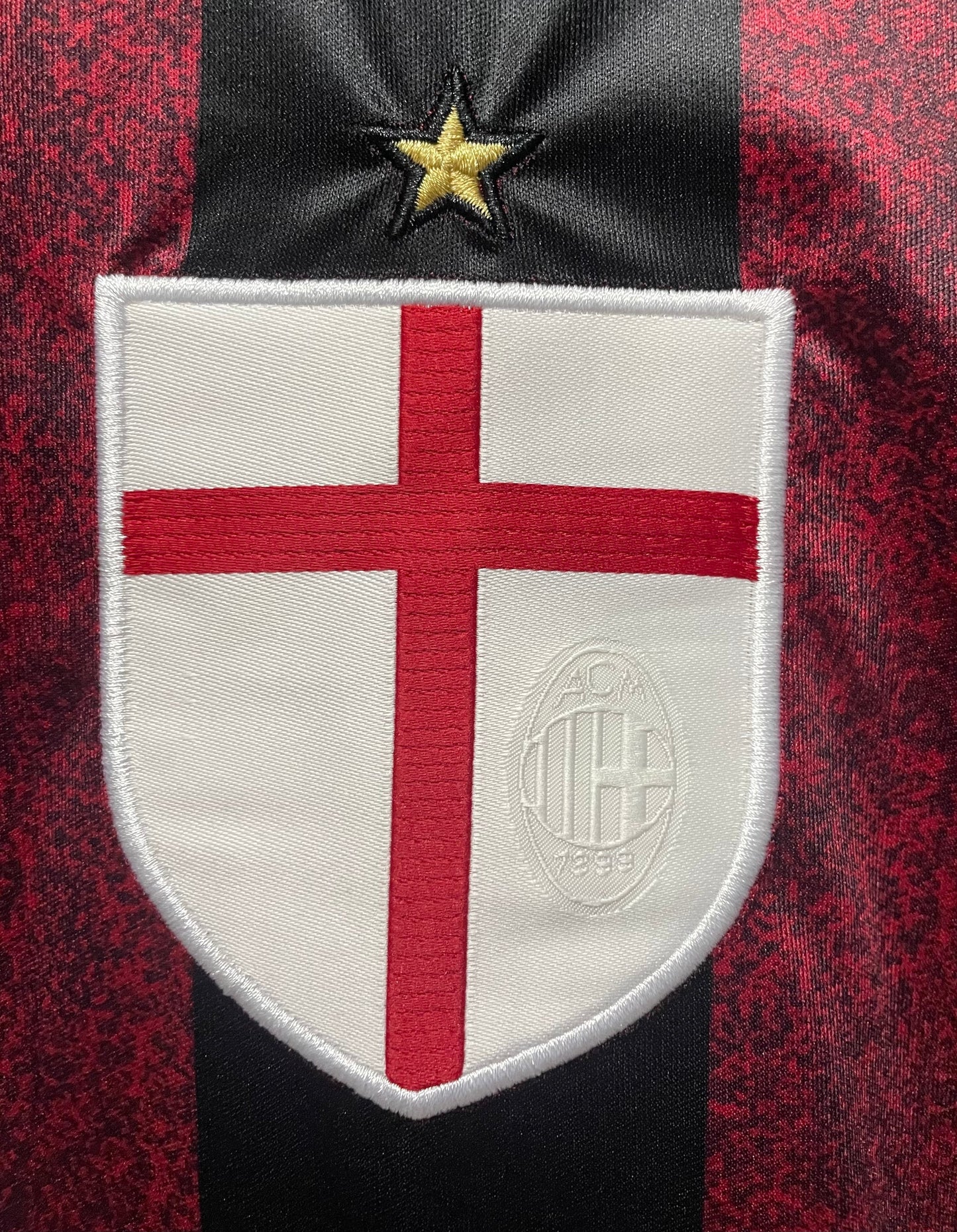 Man's Retro Jersey Milan Team Home- 2015/2016