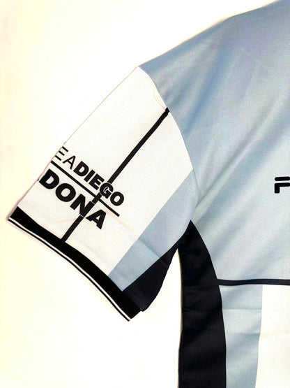 Man's Retro Jersey Argentina National Team  Maradona Commemorative Edition - 2001