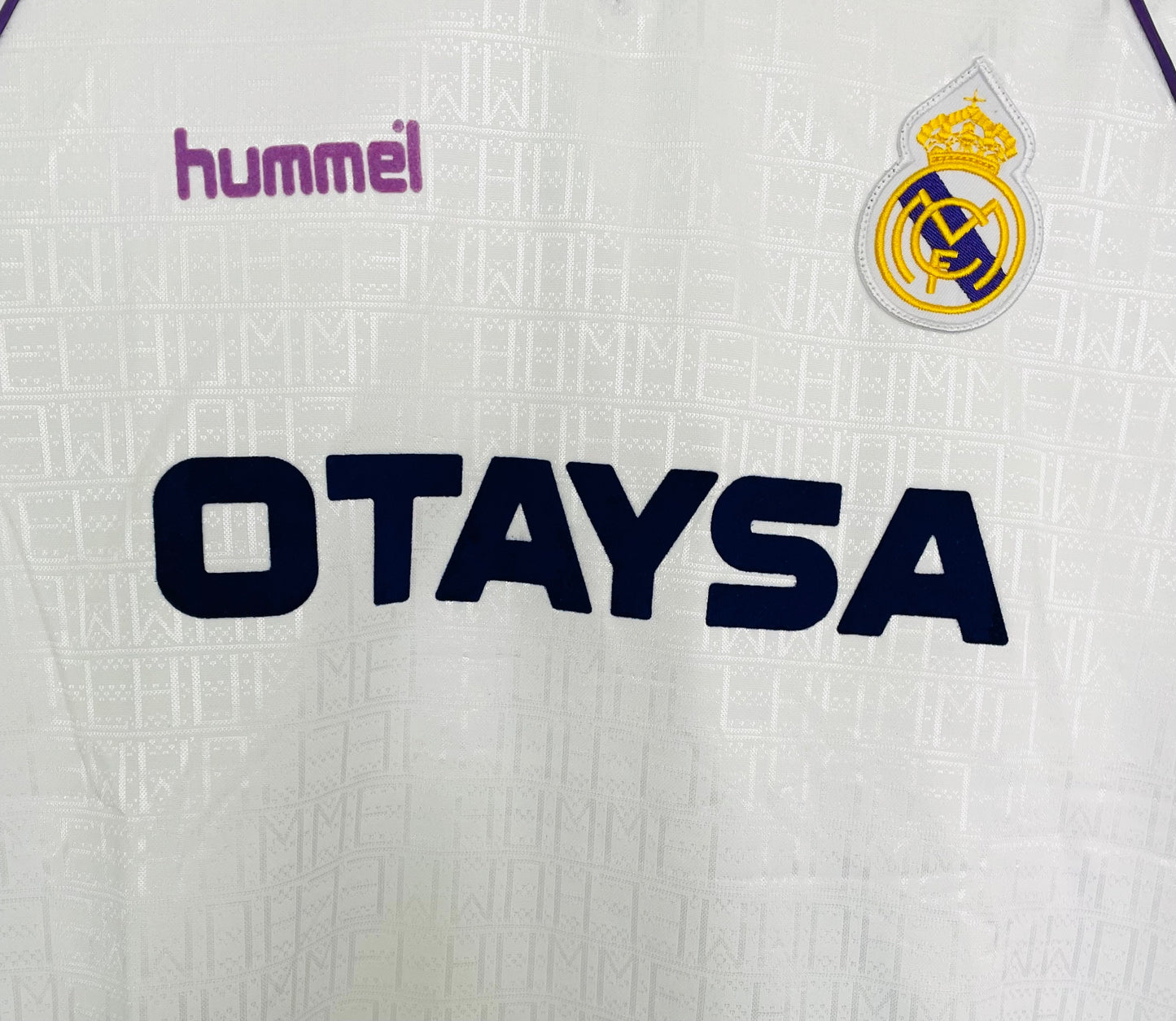Man's Retro Jersey Real Madrid Team - 1990/92