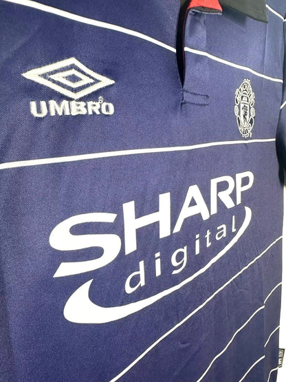 Man's Retro Jersey Manchester United Team Away  - 1999/2000