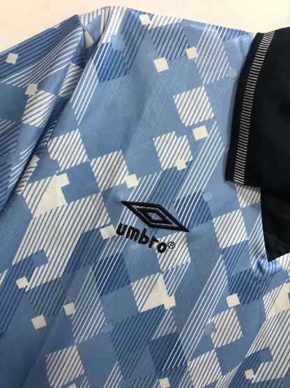 Man's Retro Jersey England National Team Blue - 1990