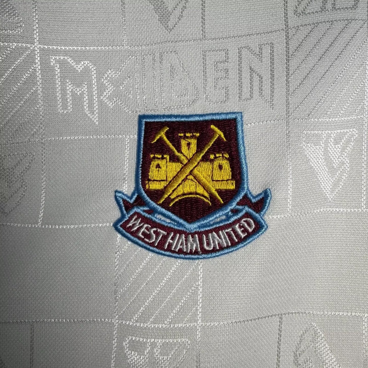 Man's Retro Jersey West Ham Team Away - 1999