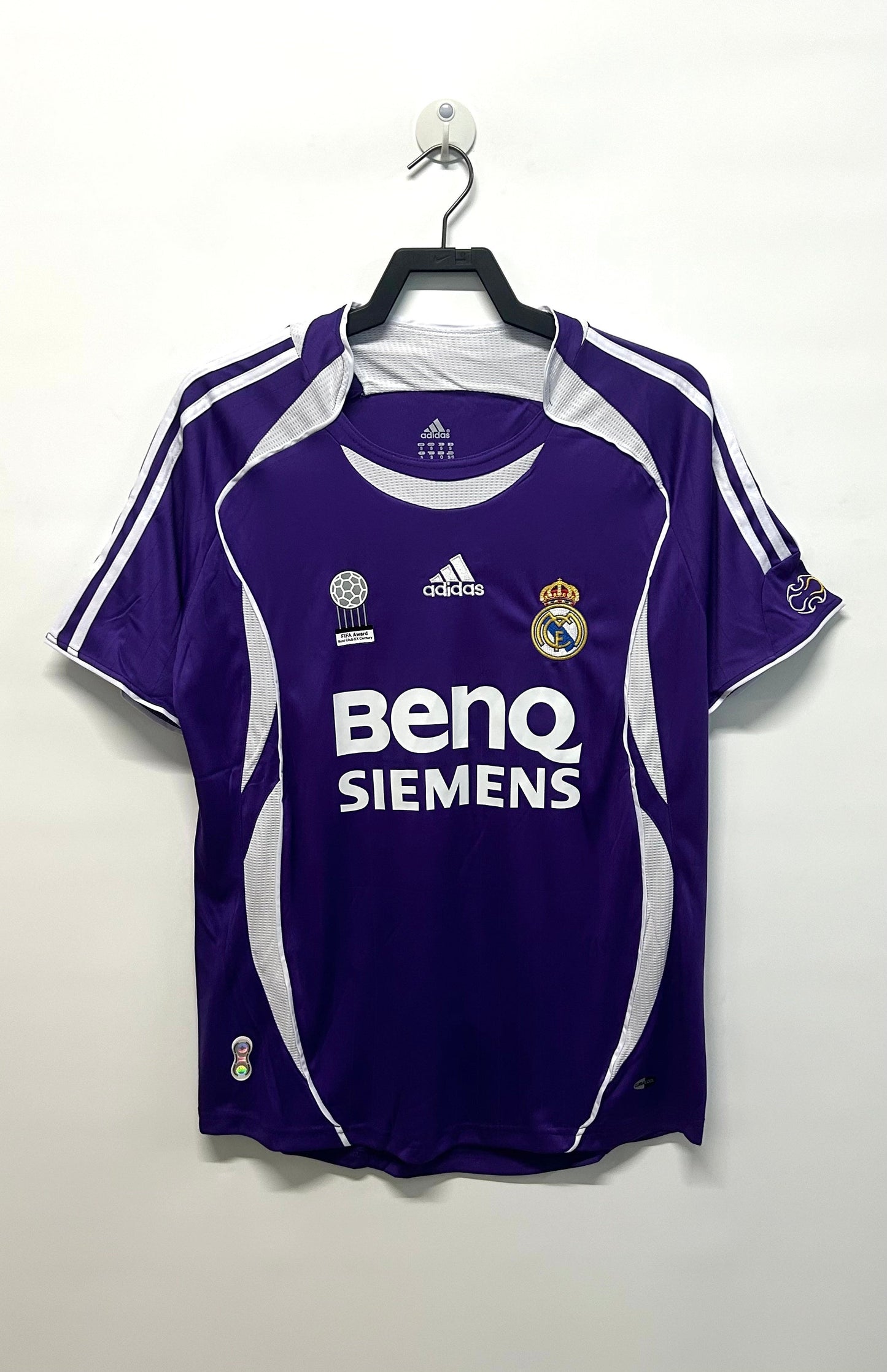 Man's Retro Jersey Real Madrid Team Away - 2006/2007