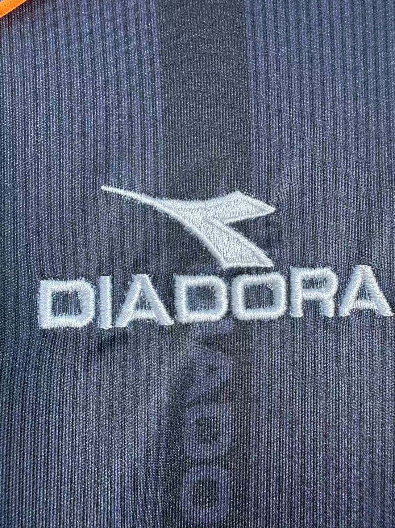 Man's Retro Long Sleeve Roma Team - 1999/00